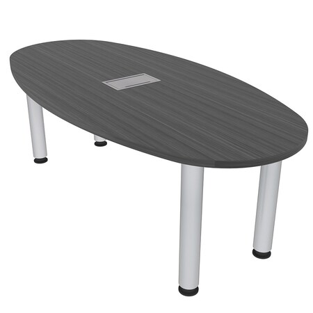 Skutchi Designs 33.5 in W, 69.5 in L, 29 in H, Engineered Wood Top, Grey H-BOVL-3470-PT-EL-AN